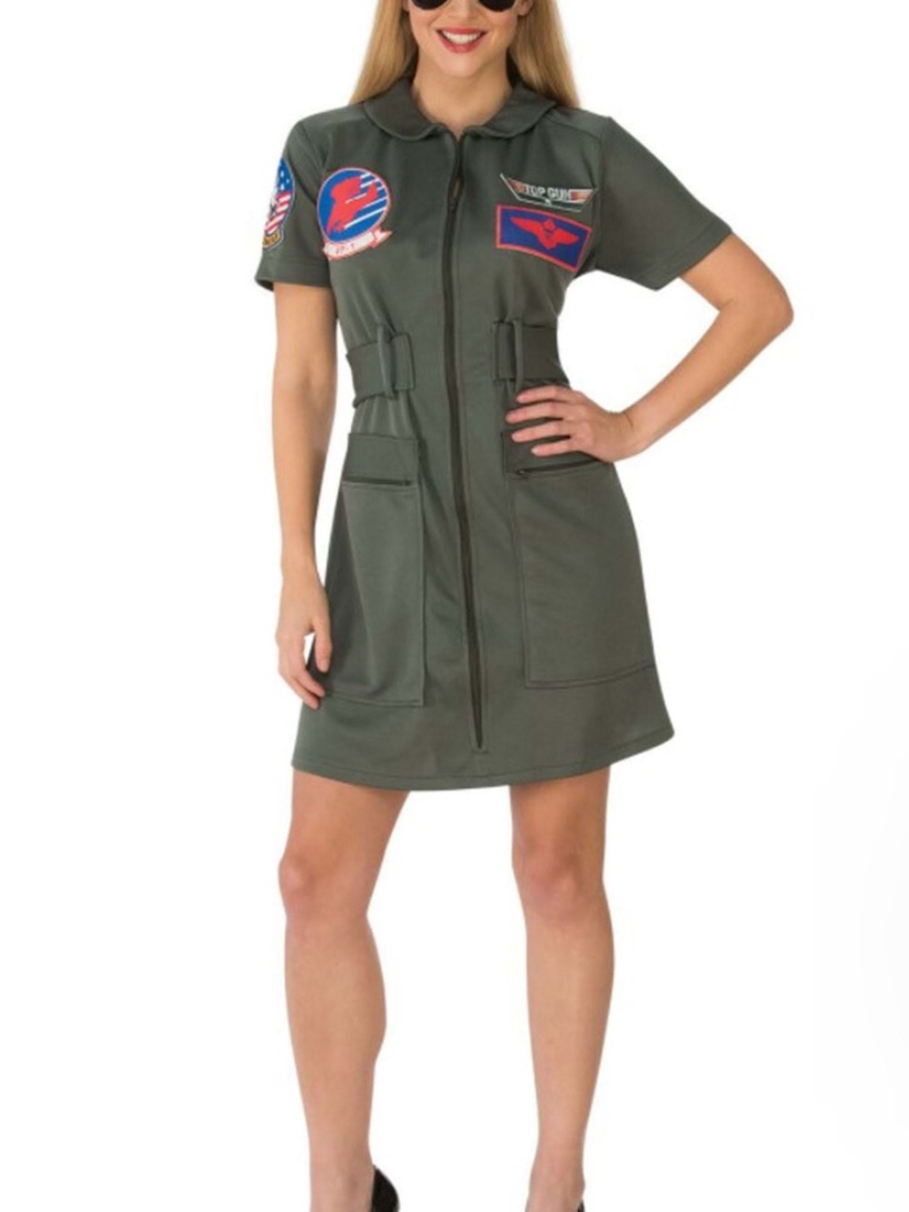 Women's Top Gun Costume Costume Dress